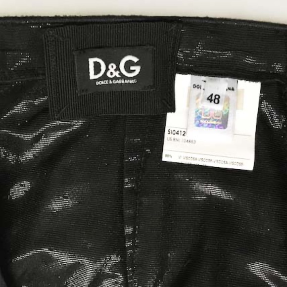 D&G Ripple Design Pencil Skirt - Picture 8 of 10